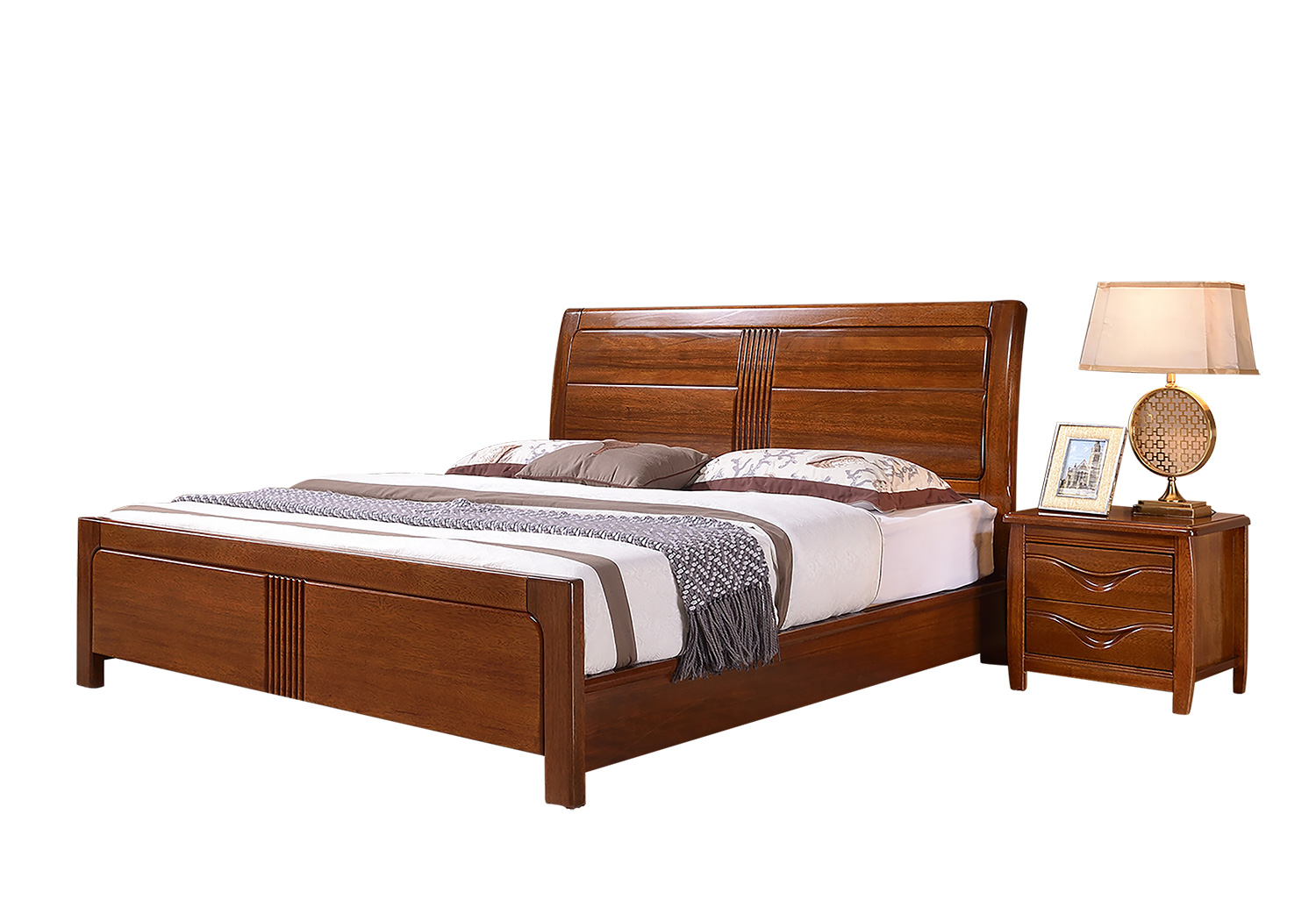 实木床的魅力与选择 走进佛山市穗好家具的木制艺术